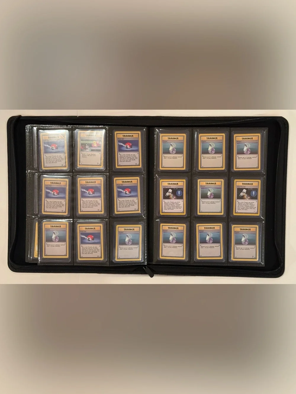 Vintage Pokémon WOTC Binder Collection. What you see is what you get!